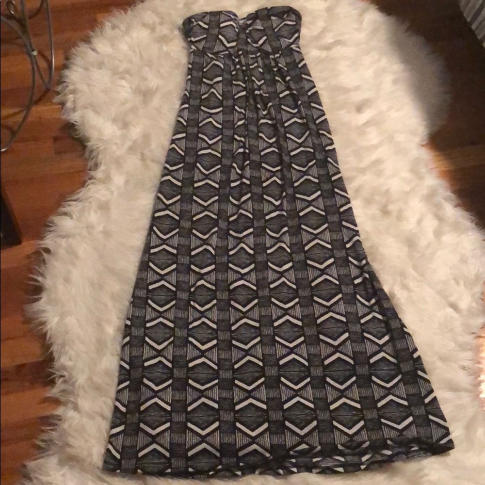 Sun dress strapless